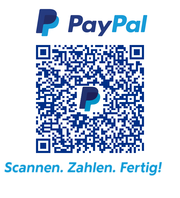 QR Code für Spenden per PayPal